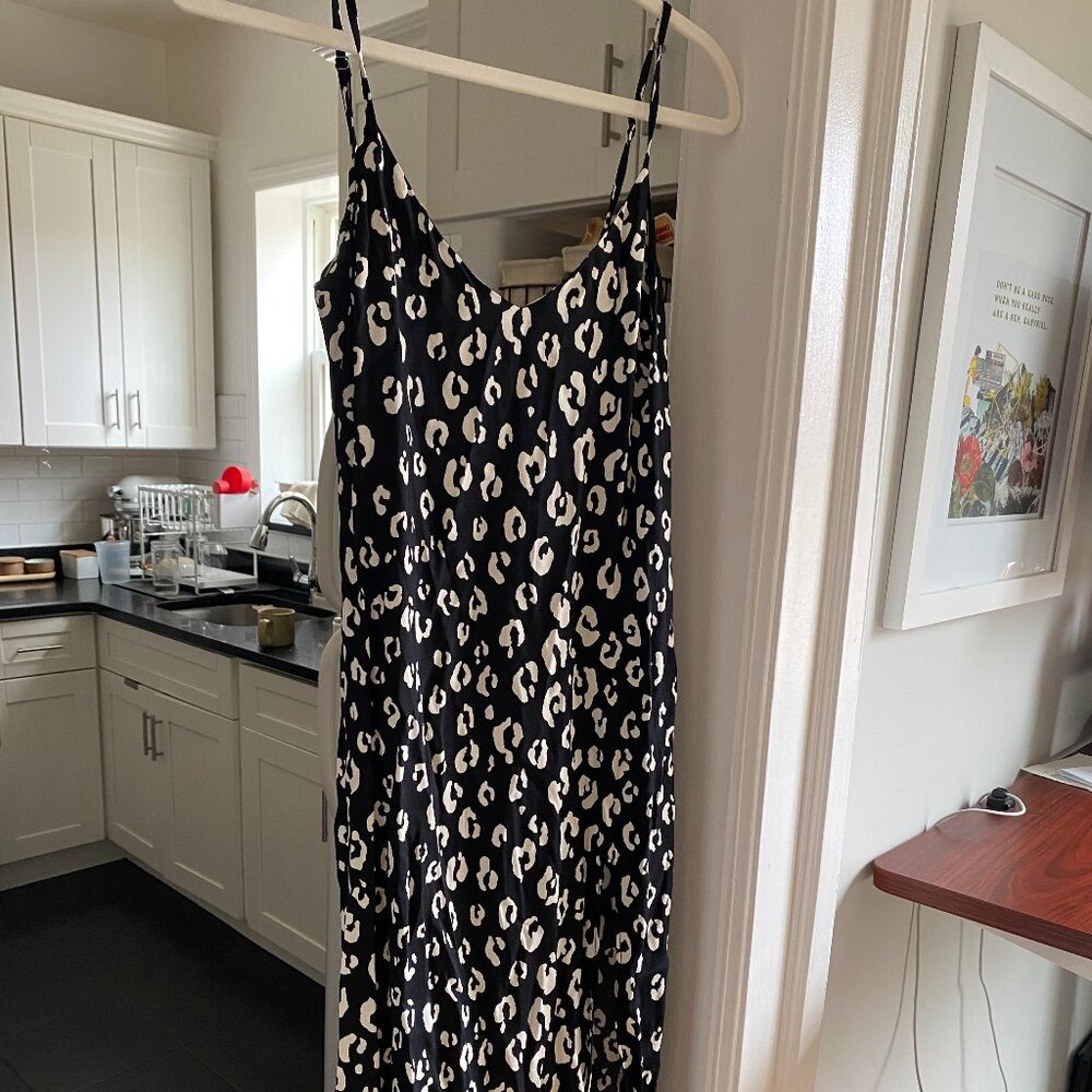 Reformation Crimini Dress in Leopard Size 4